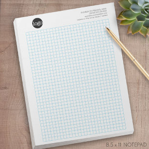 Bloco De Notas Calcpad do gráfico de engenharia com o logotipo d