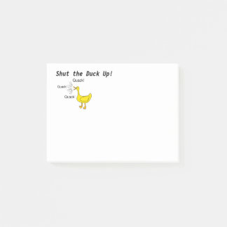 Bloco De Notas Cale a boca! Notas de Posto