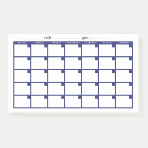 Bloco De Notas Calendário de Nota Adicionais Não Atualizado - Mar