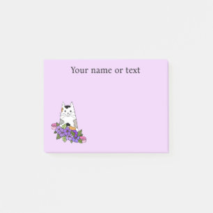 Bloco De Notas Calico Cat Cute