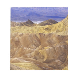 Bloco De Notas Califórnia: Death Valley NP, vista de Zabriskie