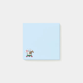 Bloco De Notas California Geologist's Rock Hammer Flag Logo