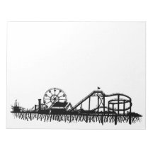 Califórnia Papais noeis Monica CA Pier Beach Ferri