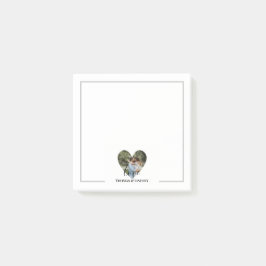 Bloco De Notas Caligrafia Moderna do Quadro Fotográfico Personali