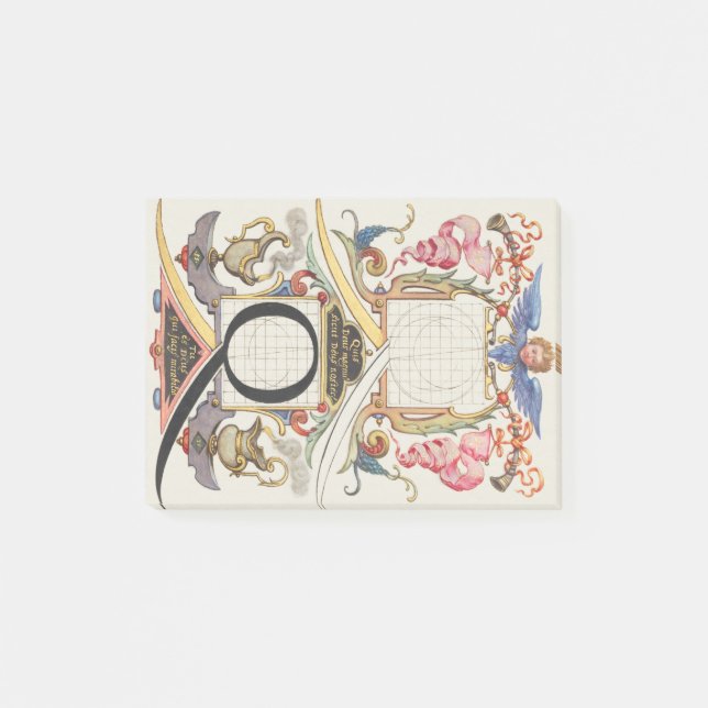 BLOCO DE NOTAS CALLIGRAPHY CALLIGRAPHY - LETRA Q JORIS HOEFNAGEL  (Frente)