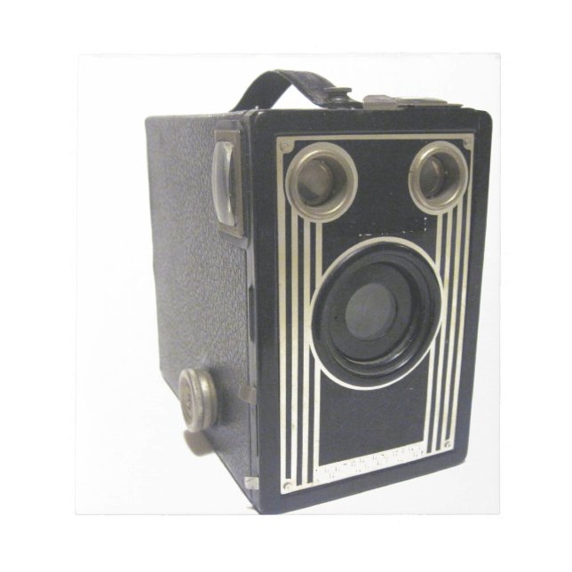 Bloco De Notas Câmera Brownie Antique (Frente)