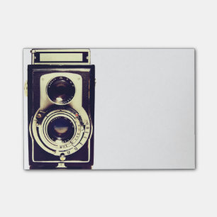 Bloco De Notas Câmera do vintage