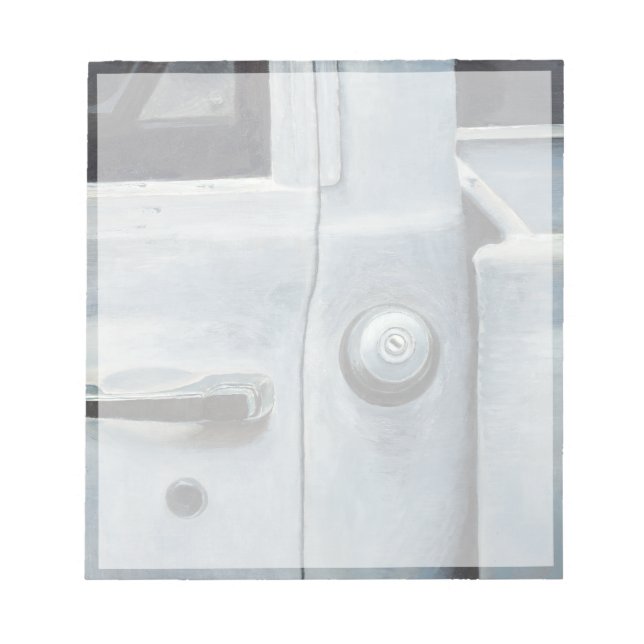 Bloco De Notas Caminhão de Recepção Antigo (Frente)