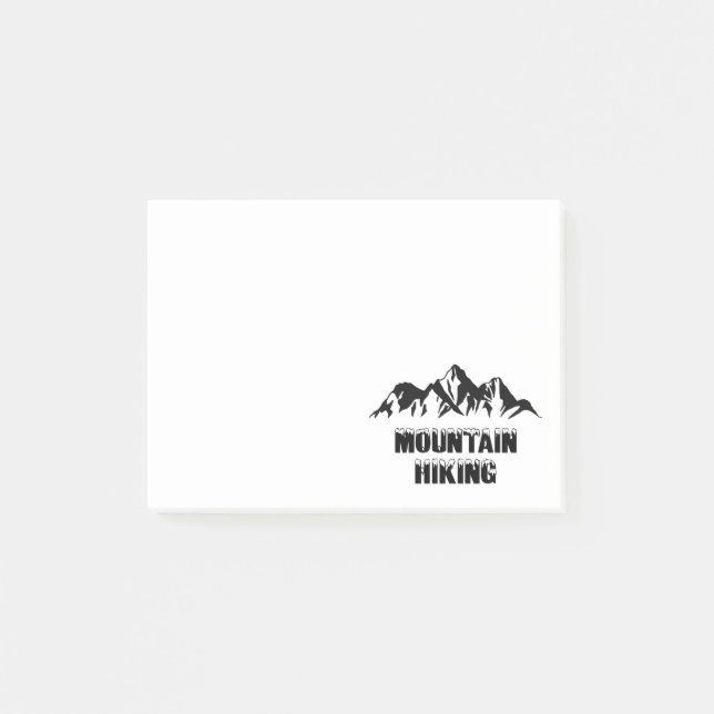 Bloco De Notas Caminho de montanha (Frente)