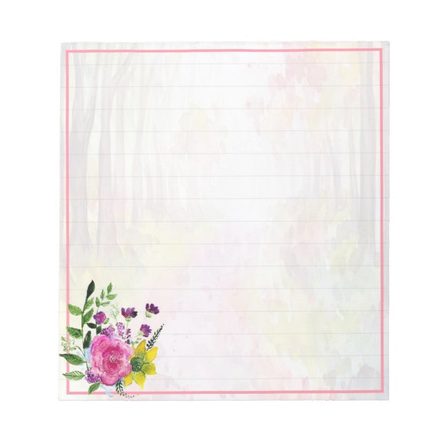 Bloco De Notas Caminho silencioso (Frente)