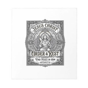 Bloco De Notas Camisa Jesus Desembaralha Limpa Casa Gráfico Crist