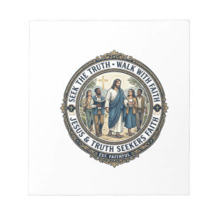 Bloco De Notas Camiseta de Teologia Nerd de Apologética de Jesus 