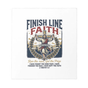 Bloco De Notas Camiseta Vintage Jesus Correndo Maratona Gráfica C