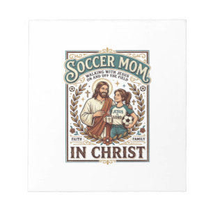 Bloco De Notas Camiseta Vintage Jesus Volei Softbol Futebol Chr