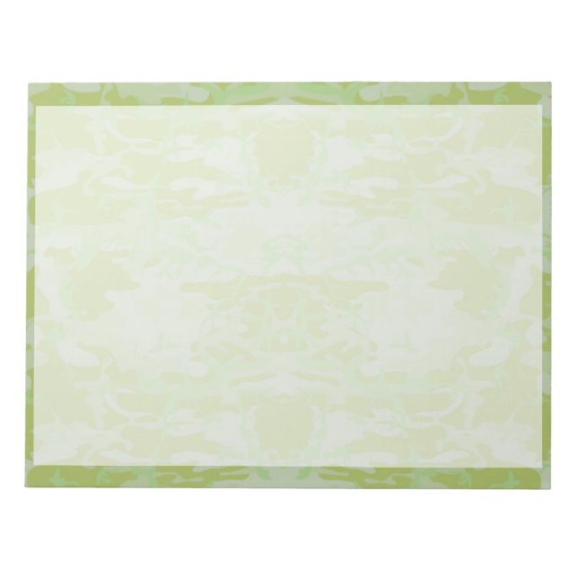 Bloco De Notas Camo verde (Frente)