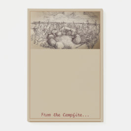 Bloco de notas Campfire