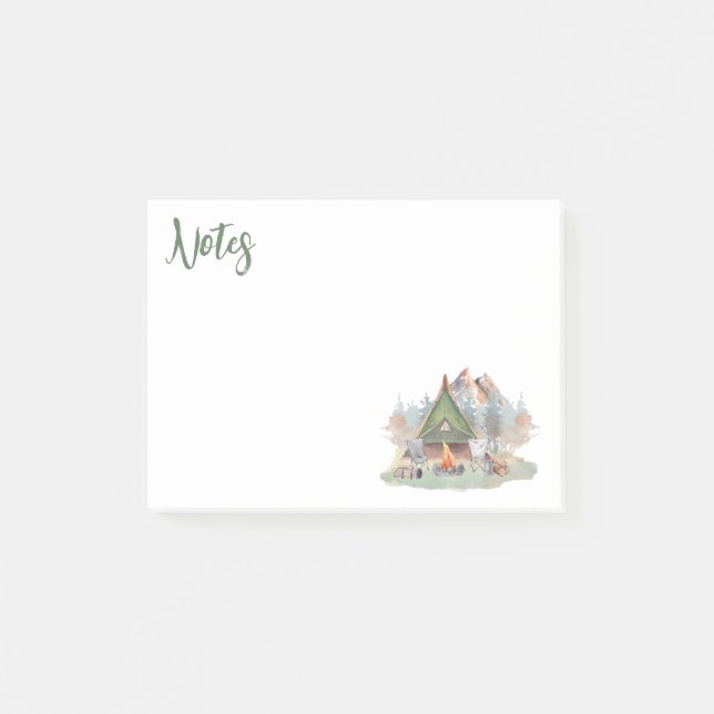 Bloco De Notas Camping Life (Frente)