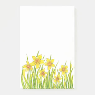 Bloco De Notas Campo de Daffodils