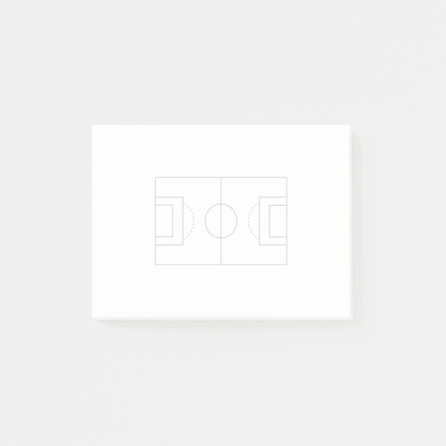 Bloco De Notas campo de futebol (Frente)
