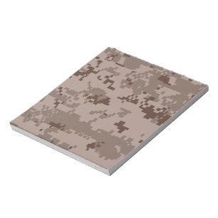 Bloco De Notas Camuflagem do Deserto Marpat da Companhia Marítim