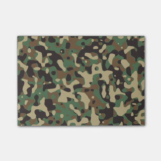 Bloco De Notas Camuflagem Florestal