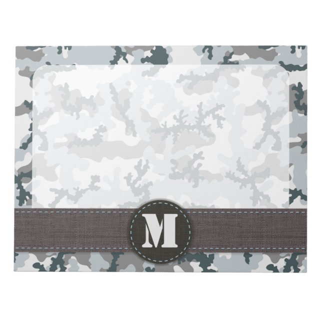 Bloco De Notas Camuflagem urbana (Frente)