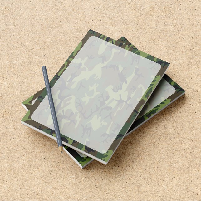 Bloco De Notas Camuflagem Verde, Camuflagem, Militar, Exército (Criador carregado)