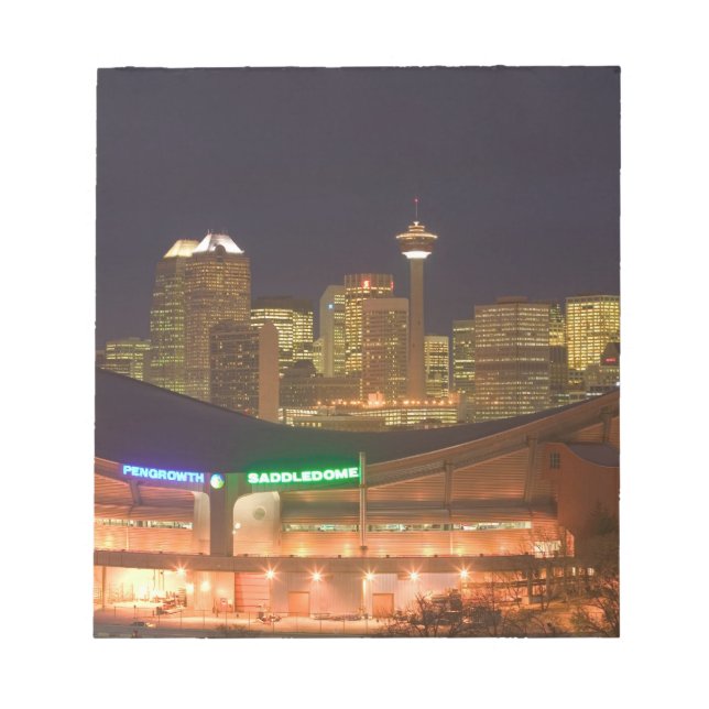 Bloco De Notas Canadá, Alberta, Calgary: Paisagem Urbana da (Frente)