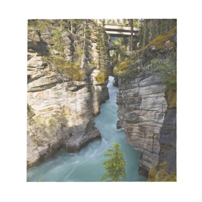 Bloco De Notas Canadá, Alberta, Parque Nacional Jasper, Athabasca (Frente)