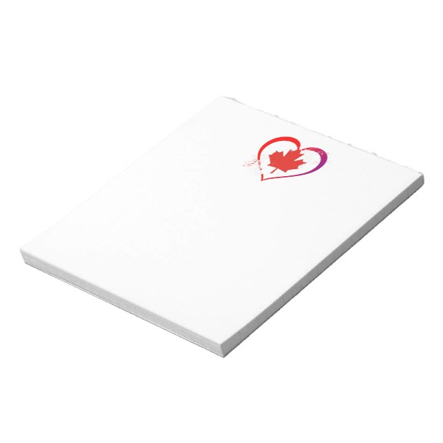 Bloco De Notas Canada Day Notepad (Invertido)