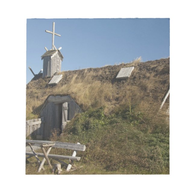 Bloco De Notas Canadá, Terra Nova e Labrador, L'Anse Aux (Frente)