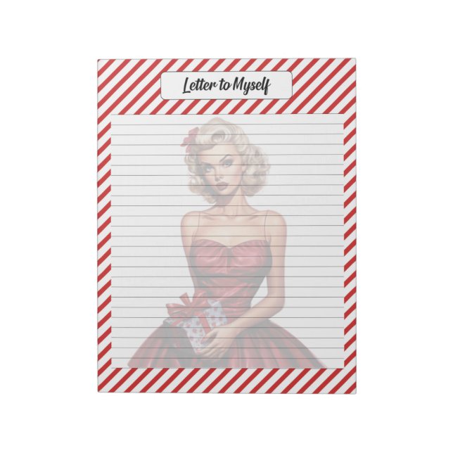 Bloco De Notas Candy Cane Christmas (Invertido)