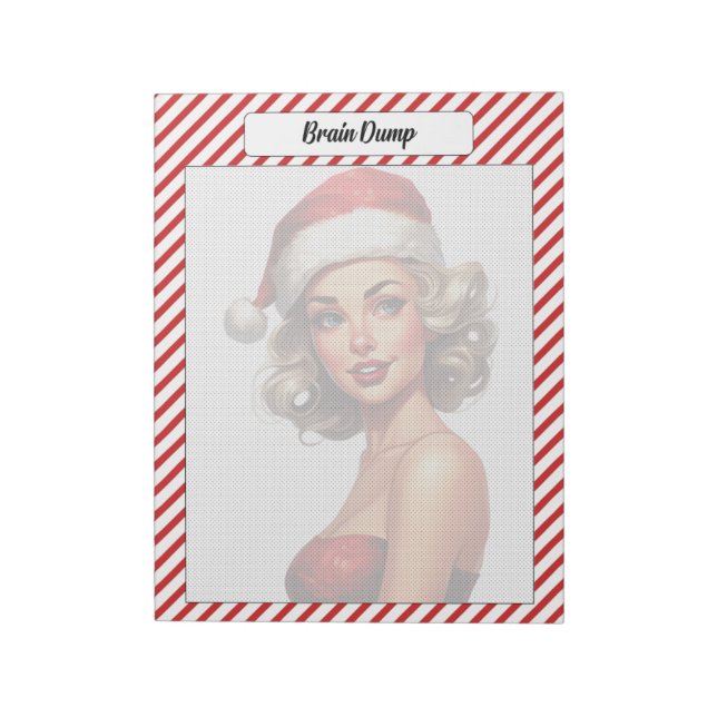 Bloco De Notas Candy Cane Christmas (Invertido)