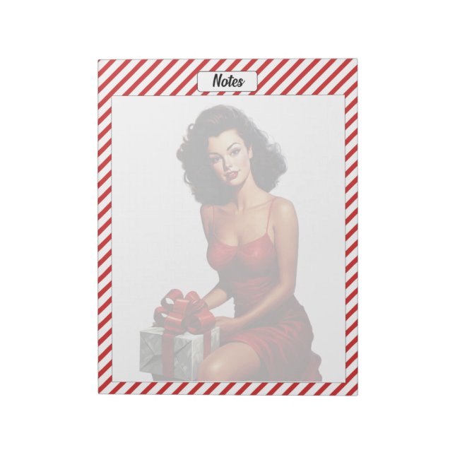 Bloco De Notas Candy Cane Christmas (Invertido)