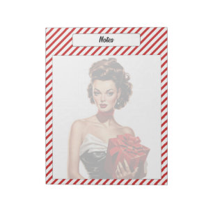 Bloco De Notas Candy Cane Christmas