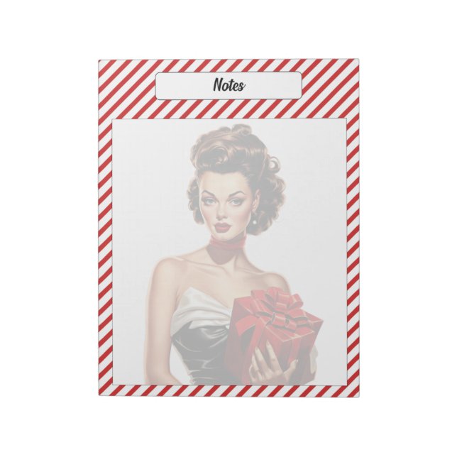 Bloco De Notas Candy Cane Christmas (Invertido)
