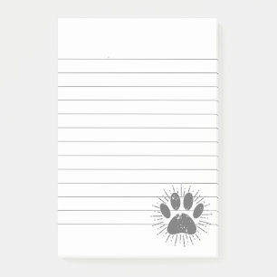 Bloco De Notas Caneta de Cachorro de Feixe de Sol em Distância, V