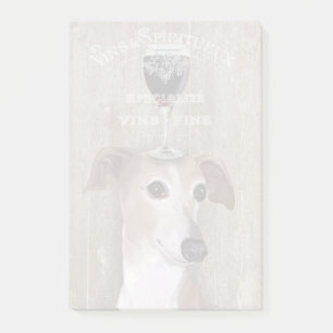Bloco De Notas Cão Au Vin Greyhound