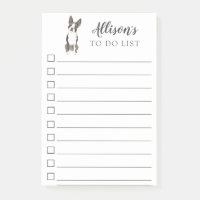 Cão de Boston Terrier personalizado para fazer a
