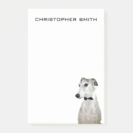 Bloco De Notas Cão de Greyhound