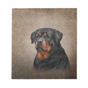 Bloco De Notas Cão de Rottweiler