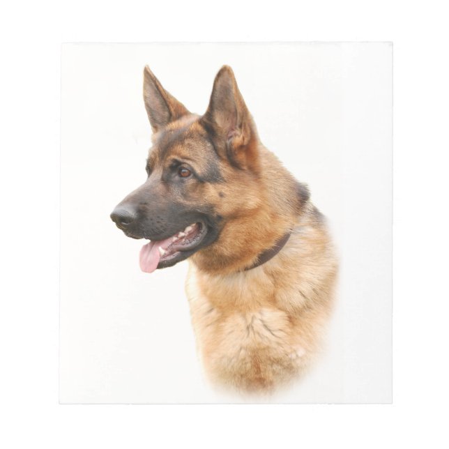 Bloco De Notas cão german shepherd (Frente)