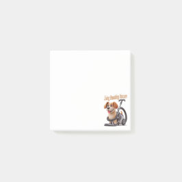 Bloco De Notas Cão Vácuo Respirativo