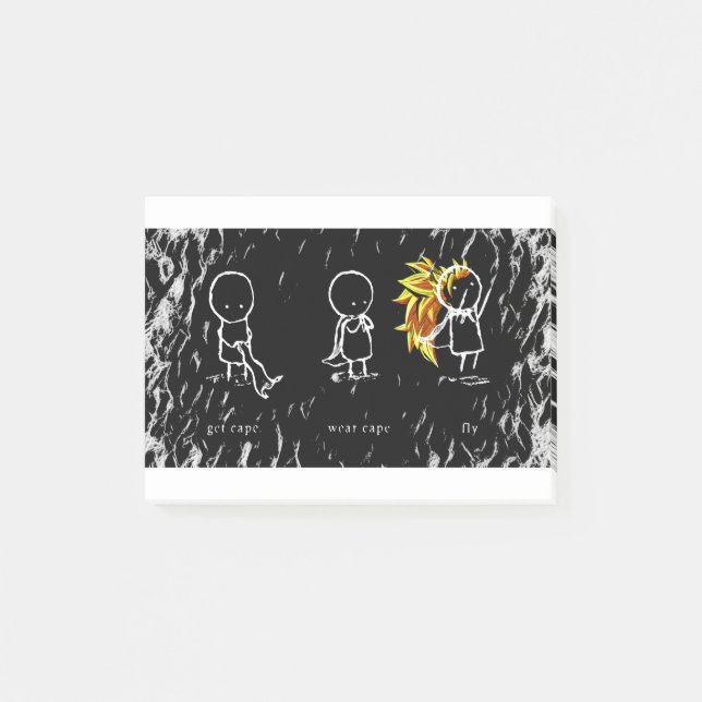 Bloco De Notas Capa, cabo vista, mosca (Frente)