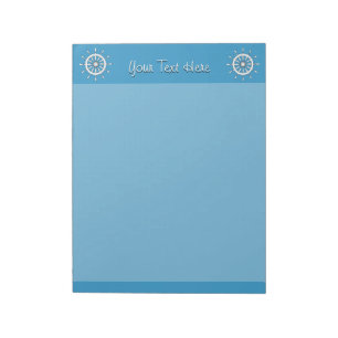Bloco de Notas - Capacete Branco com Texto