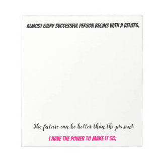 Bloco De Notas Capacitação de Pensamentos