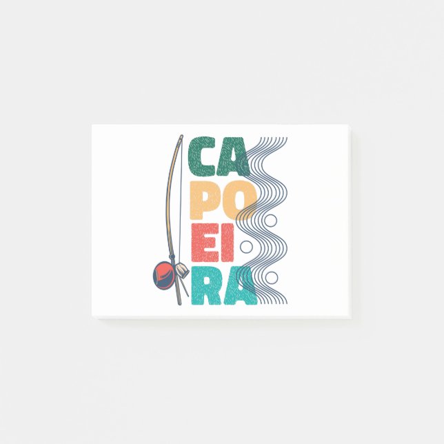 Bloco De Notas Capoeira - Arte Marcial Brasileira (Frente)