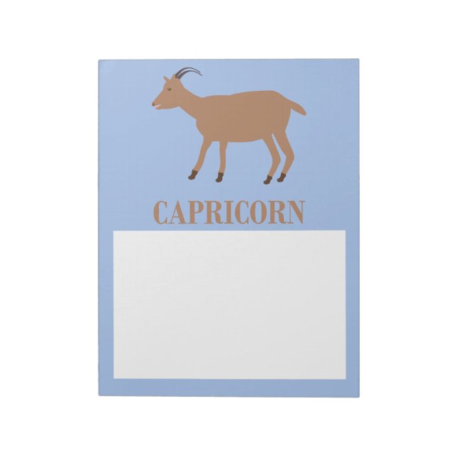 Bloco De Notas Capricorn - Sinal de Estrela - Capa (Invertido)