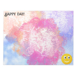 Bloco De Notas Cara feliz de bom humor