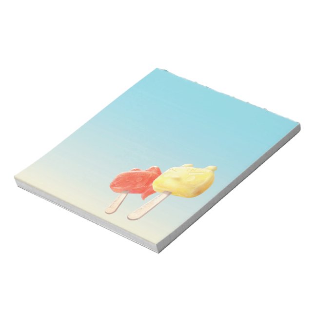 Bloco De Notas Caracter Popsicles (Invertido)